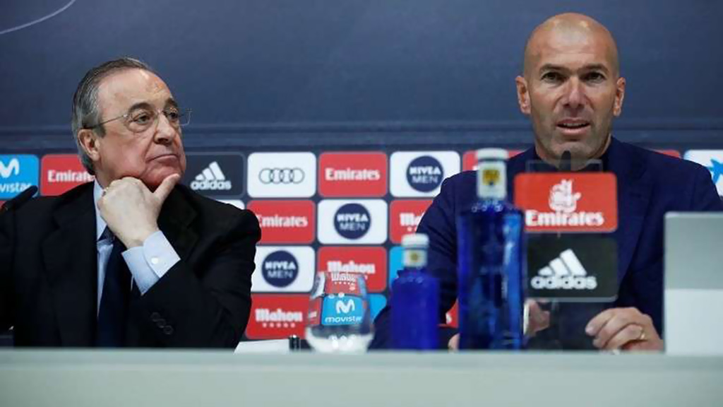 زيدان يعلن استقالته رسميا من تدريب ريال مدريد