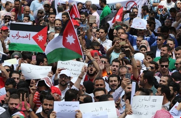 تجدّد التظاهرات في العاصمة الأردنية عمّان