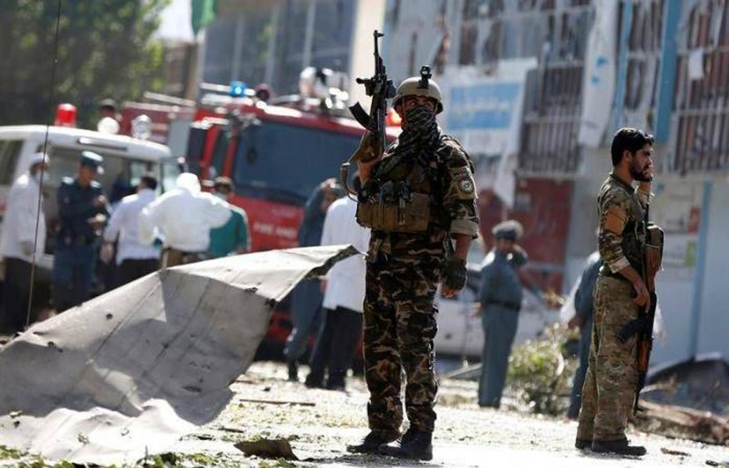 10 قتلى في هجوم انتحاري على قوات الامن الافغانية