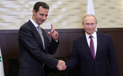 الأسد يعرب لبوتين عن دعمه القوي للعملية العسكرية الروسية لحماية دونباس
