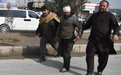 ثلاثة جرحى على الاقل في سقوط صواريخ على كابول