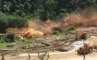 مئات الاشخاص في عداد المفقودين بعد انهيار سد في لاوس