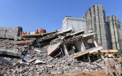 ارتفاع عدد ضحايا انهيار المبنى السكني في ماغنيتوغورسك إلى 11 قتيلاً