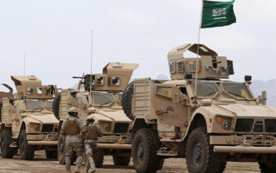 القوات السعودية تنسحب من مطار الغيظة في اليمن