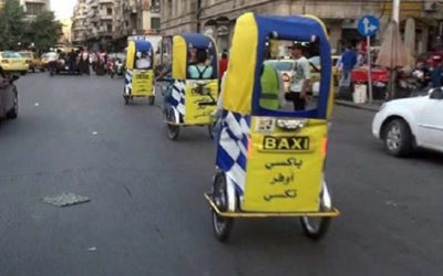 وسيلة نقل جديدة تغزو شوارع دمشق