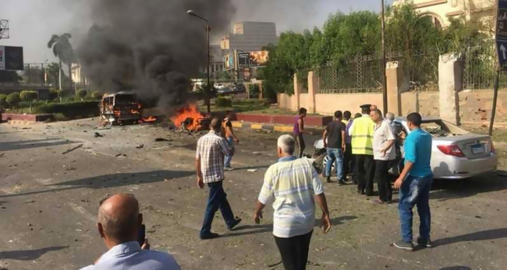 انفجار سيارة قرب وسط القاهرة