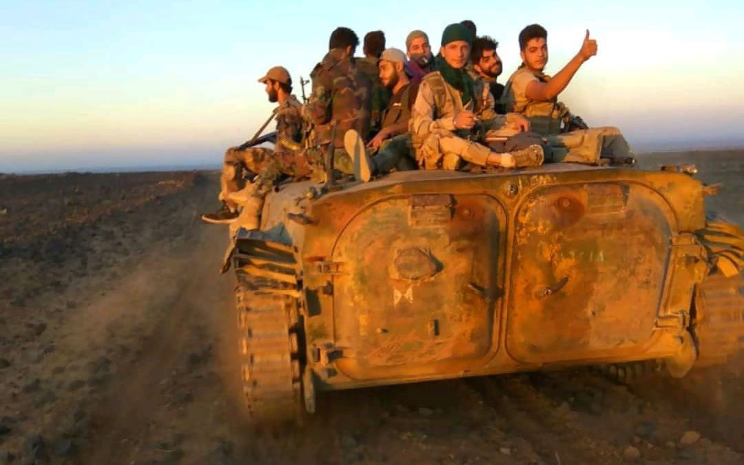 الجيش السوري بصدد الإطباق على “داعش” في أهم معاقله في بادية السويداء