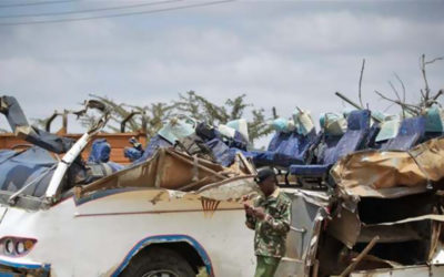 40 قتيلا على الأقل في حادث حافلة غرب كينيا