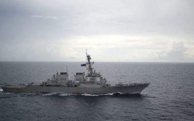سفينة حربية صينية اقتربت لمسافة خطرة من مدمرة أميركية