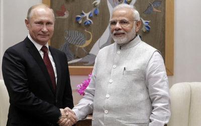 بوتين في الهند لبحث في صفقات أسلحة