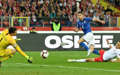 هدف ايطاليا في مرمى بولندا