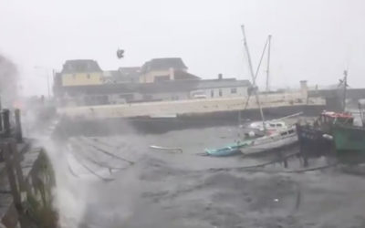 الإعصار ويلا ضرب منطقة الساحل المطل على المحيط الهادي في المكسيك