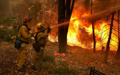 إرتفاع حصيلة أكبر حريق في كاليفورنيا الى 81 قتيلا