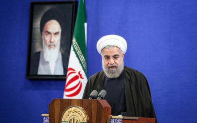 روحاني أعلن موافقة إيران على المشروع الفرنسي لحل الأزمة مع أميركا