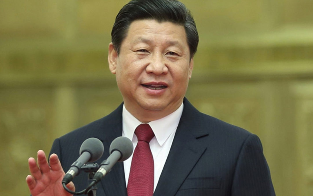 وصول الرئيس الصيني شي جينبينغ الى بيونغ يانغ