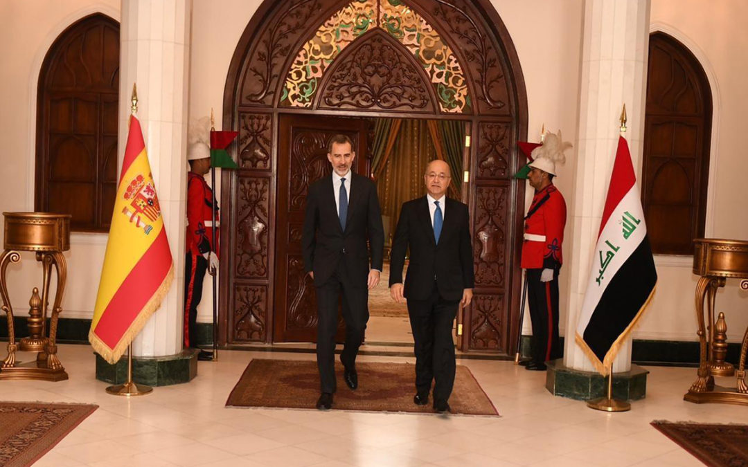 ملك إسبانيا يزور العراق للمرة الأولى منذ 40 عاما