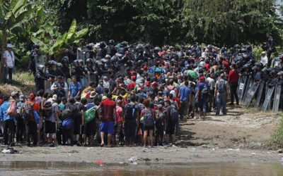 اعتقال حوالى 500 مهاجر في جنوب المكسيك