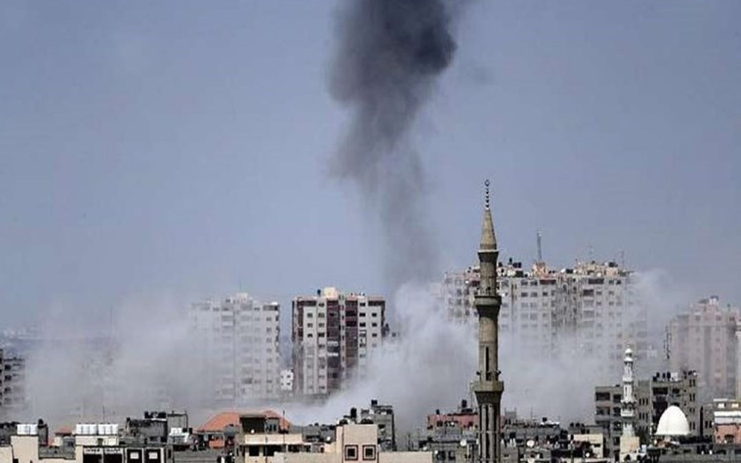 طائرات العدو الاسرائيلي تقصف مواقع في غزة