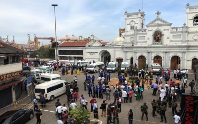 صلوات في ذكرى مرور شهر على تفجيرات سريلانكا الانتحارية