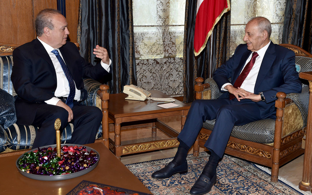 وهاب زار الرئيس برّي وعرض معه الأوضاع على الساحة اللبنانية