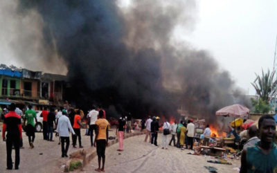 قتل 5 أشخاص بإنفجارات قرب قاعدة جوية نيجيرية