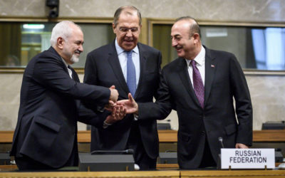 بيان مشترك روسي تركي إيراني: سنساعد اللجنة الدستورية السورية على إجراء أول جلسة