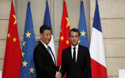 جينبينغ وماكرون :لا عودة عن اتفاق باريس للمناخ