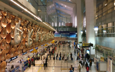العثور على حقيبة مملوءة بمادة شديدة الانفجار في مطار دلهي بالهند