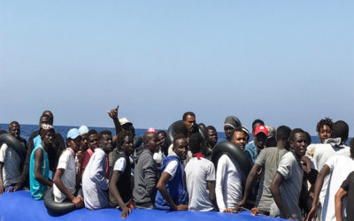 إنقاذ 40 مهاجرا قبالة صفاقس التونسية حاولوا التوجه الى ايطاليا
