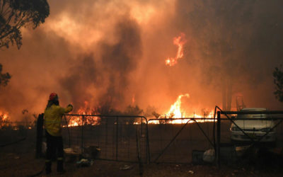 أوستراليا أجلت مناطق من العاصمة بعد حريق الغابات