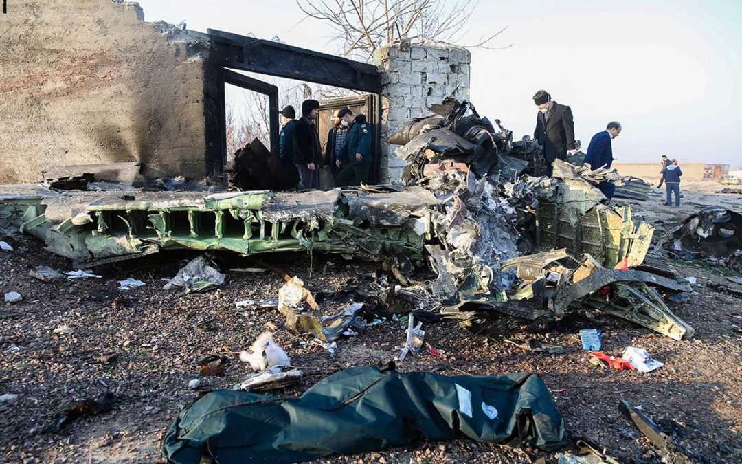 مصرع 170 شخصا في تحطم طائرة الركاب الاوكرانية في طهران