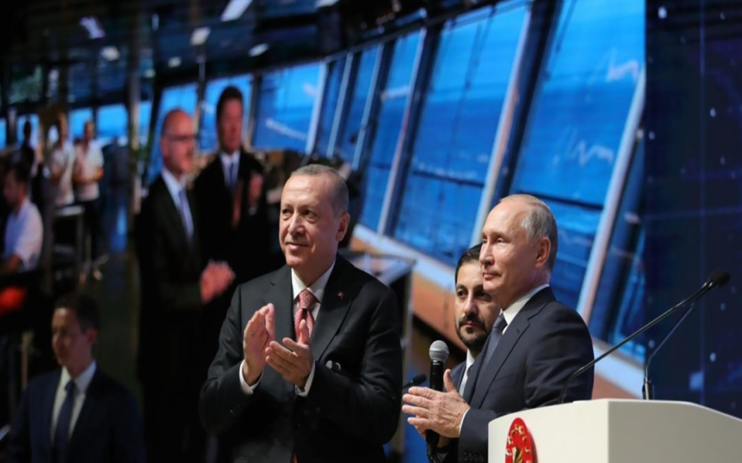 بوتين يزور تركيا لبحث ملفي ليبيا وسوريا وتدشين أنبوب غاز
