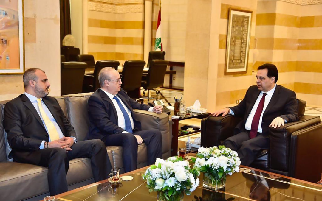 وهاب بعد زيارته الرئيس دياب: نتمنى على الجميع الخروج من قوقعاتهم إلى رحاب الوطن ودياب فرصة حقيقية للبنان