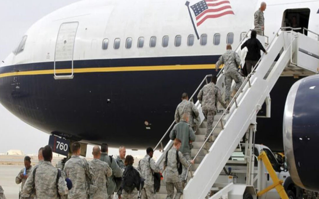 القوات الأمريكية تنسحب من قاعدة استراتيجية على حدود العراق مع سوريا