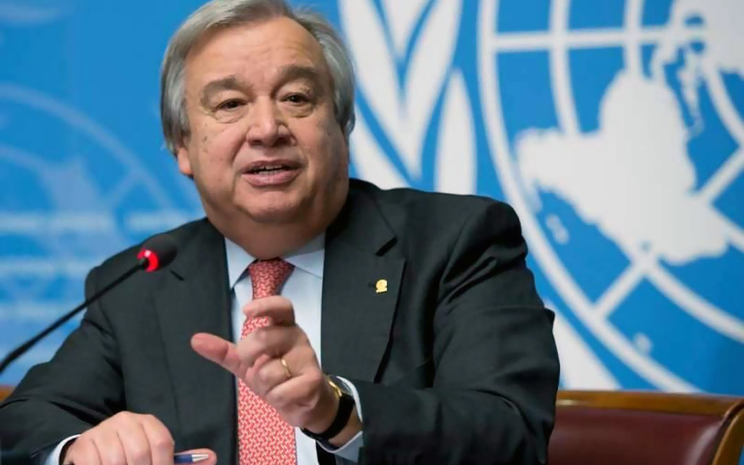 الأمين العام للأمم المتحدة: العالم يتجه مغمض العينين نحو كارثة مناخية