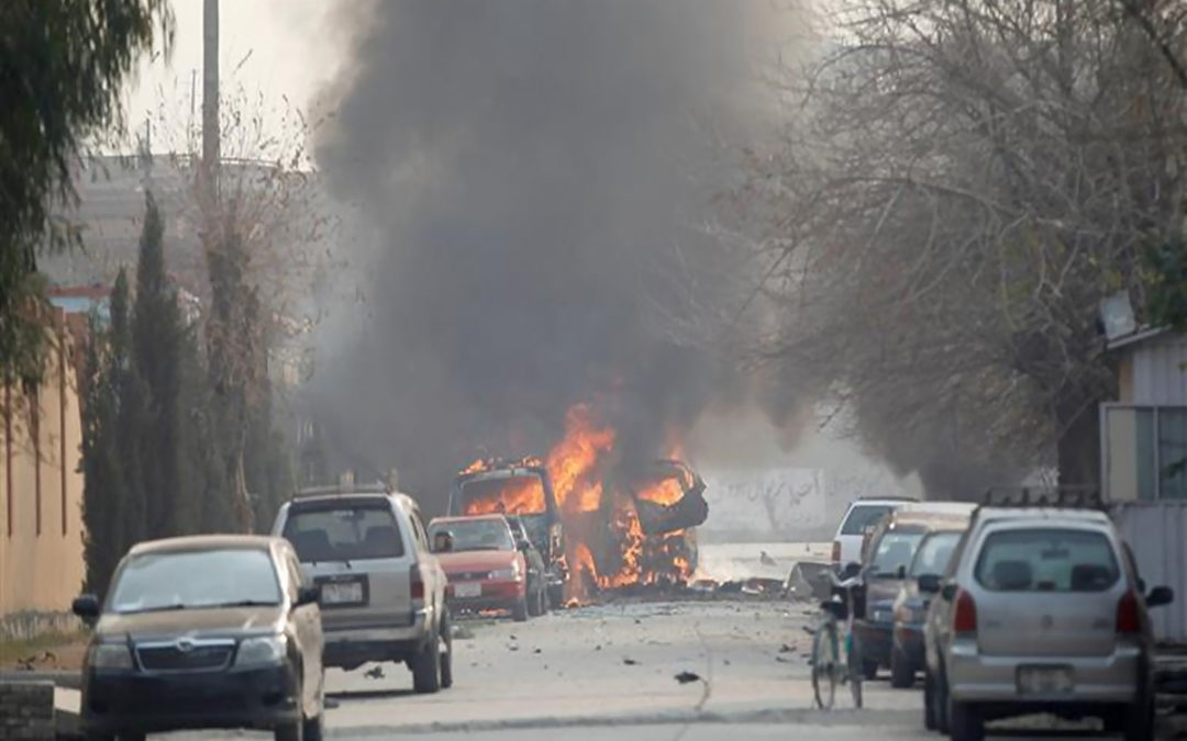 5 قتلى على الأقل وعشرات الجرحى بتفجير سيارة مفخخة في شرق أفغانستان