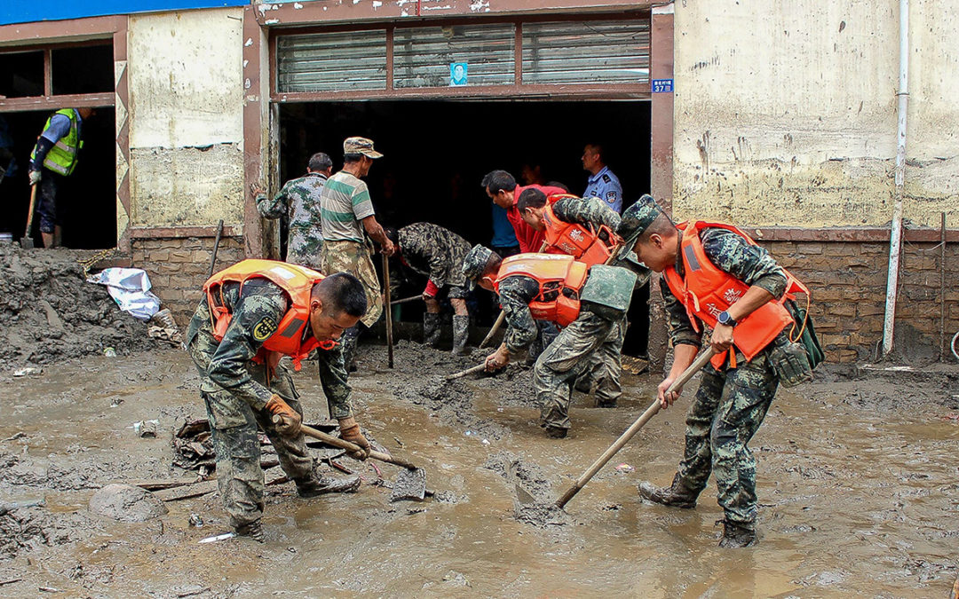إدارة الطوارئ الصينية: إرتفاع عدد ضحايا الفيضانات إلى 33 شخصاً
