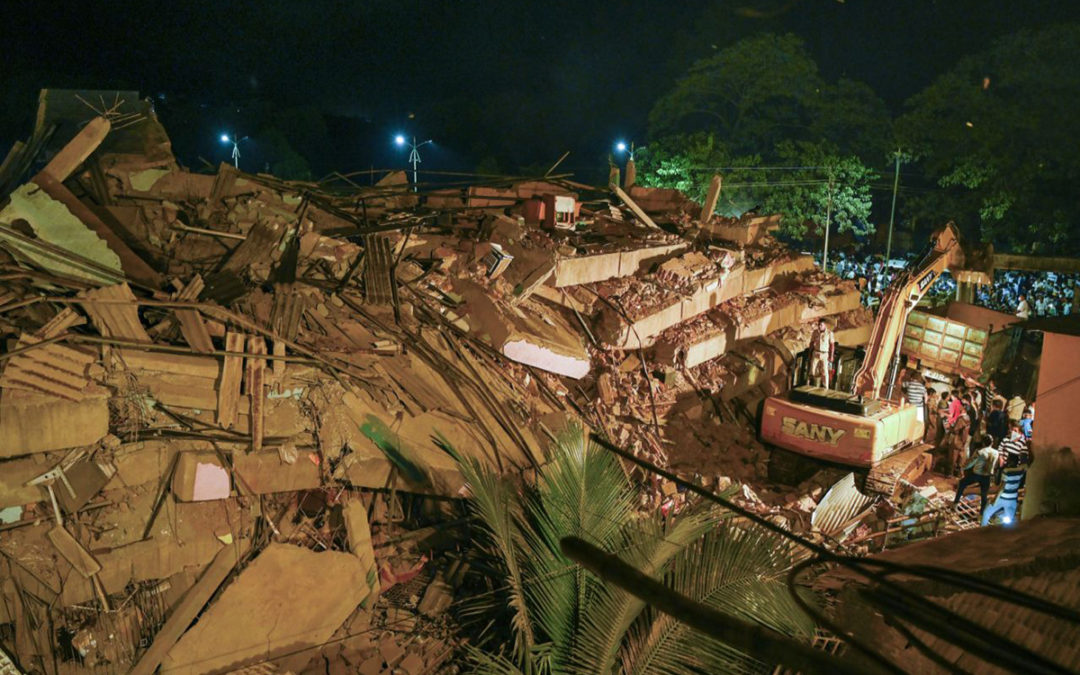 مقتل شخص وإصابة 17 جراء انهيار مبنى غرب الهند