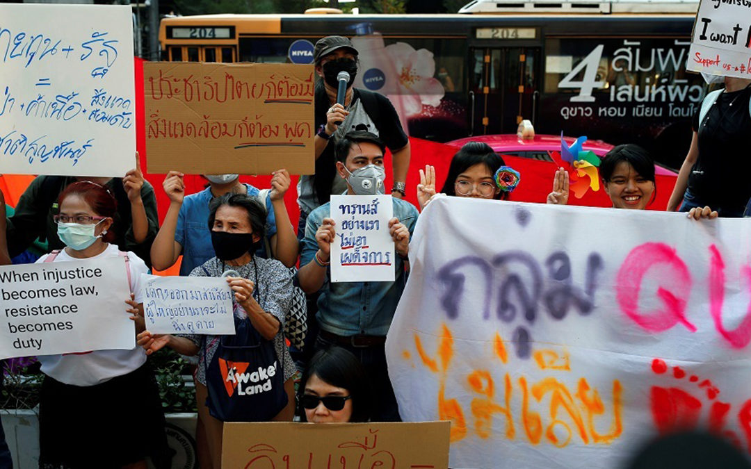 تايلاند تفرض حالة الطوارئ لمواجهة الاحتجاجات