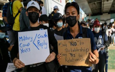 تظاهرات جديدة في رانغون بعد نشر الجيش البورمي