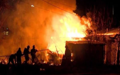 مصرع 6 أشخاص في حريق بمركز تجاري يضم مستشفى لمرضى كورونا في مومباي الهندية