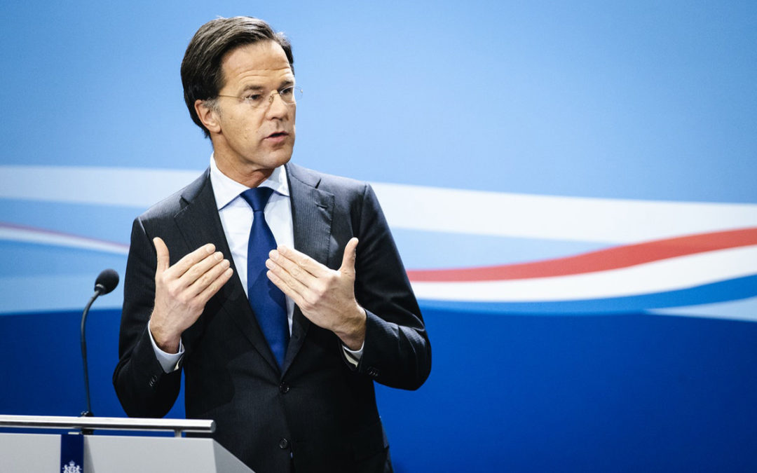 رئيس وزراء هولندا: تمديد حظر التجول الليلي لمواجهة كورونا حتى منتصف آذار