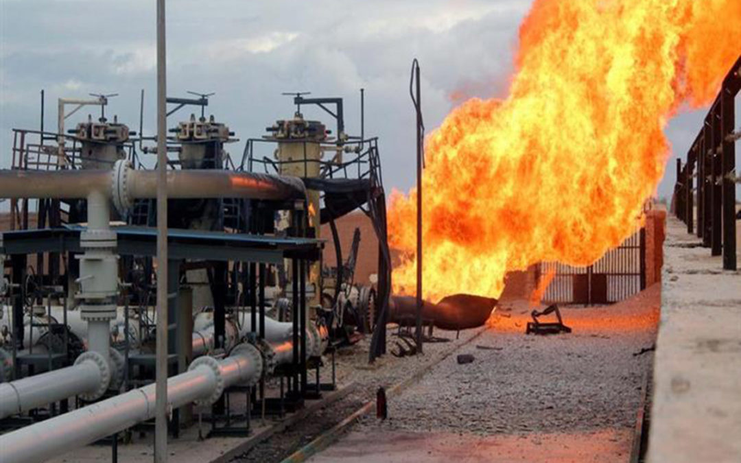 انفجار في خط أنابيب نقل الغاز في مقاطعة أورينبورغ الروسية