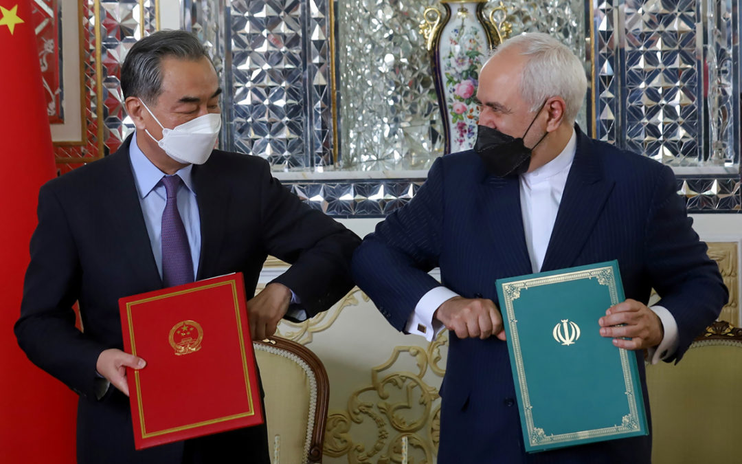 الإتفاق الإيراني الصيني يرسم معادلة جديدة ونفوذ الصين الى تعاظم – ليديا أبودرغم – خاص الموقع