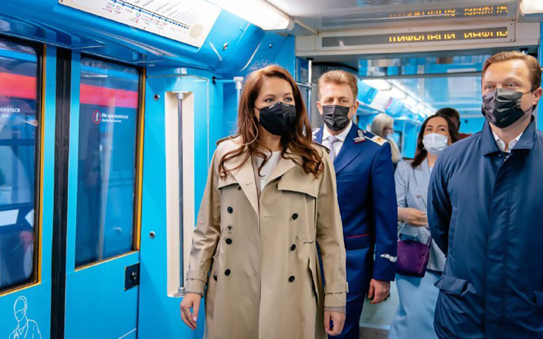 إطلاق قطار مكرس للأطباء في مترو الأنفاق بموسكو