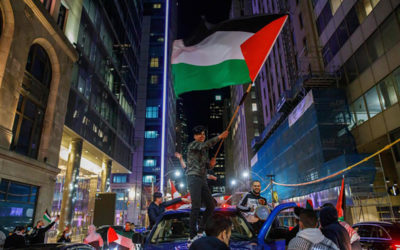 صدامات في كندا بين مؤيدين للفلسطينيين وموالين لاسرائيل