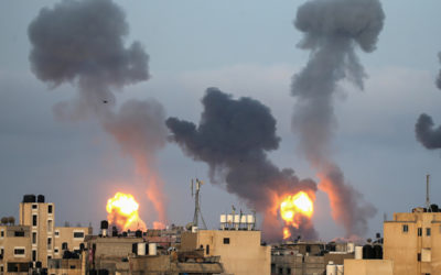وسائل اعلام فلسطينية: قصف عنيف جدا لم يسبق له مثيل تعرضت له غزة فجر اليوم