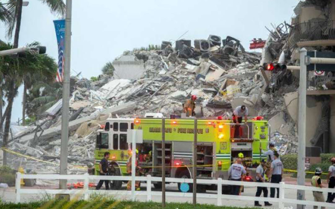 ارتفاع حصيلة ضحايا انهيار المبنى في فلوريدا إلى 11 قتيلا