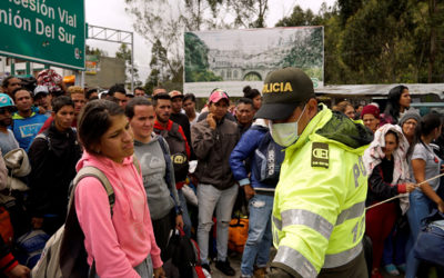 آلاف المهاجرين إلى الولايات المتّحدة عالقون في كولومبيا