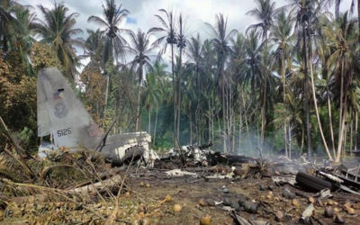 ارتفاع عدد ضحايا الطائرة الفلبينية المنكوبة إلى 50 قتيلا